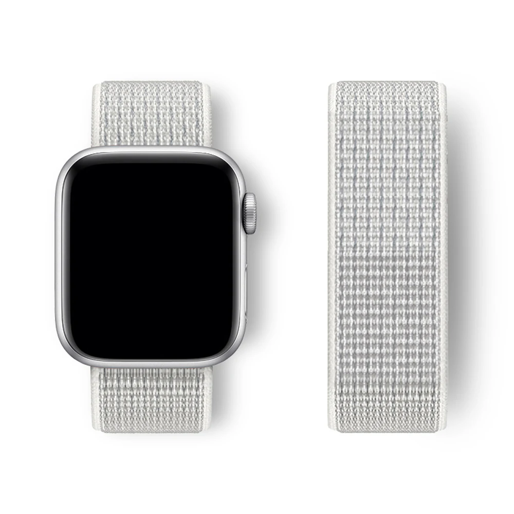 ตัวเลือกสินค้า สายไนลอน Apple Watch Band สายรัดข้อมือ หลากหลายขนาด สไตล์เรียบหรู
