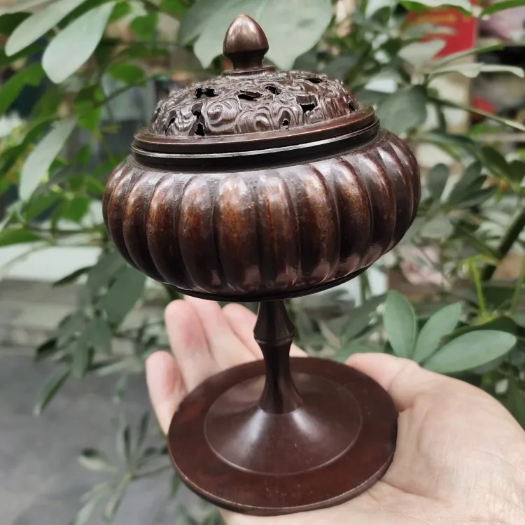 

Коллекция Посуды из античной бронзы, печь Xuande, тыква с высокой ножкой, резьба, печь для благовоний, печь Boshan