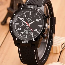 

Personality Creative Silicone Strap Watches Women's Men's Quartz Watch