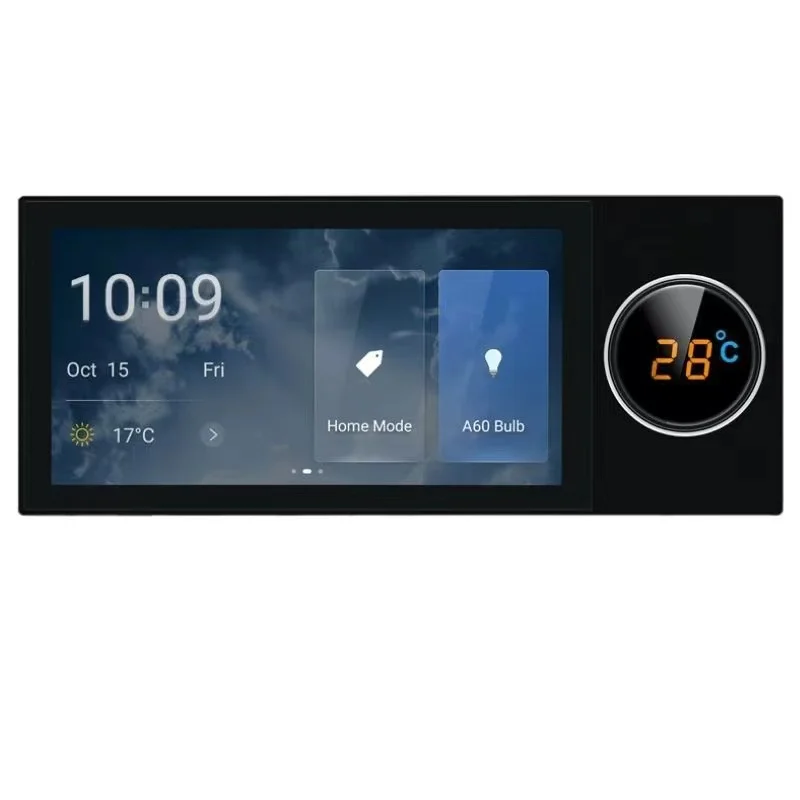 

6inches Central Control for Intelligent Scenes Smart Devices Tuya Smart Multi-functional Touch Screen Control Panel