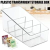 4 Layers Food Storage Containers Pantry Organizer Desktop Transparent Kitchen for PET Refrigerator Makeup Box Spice Pouches 1