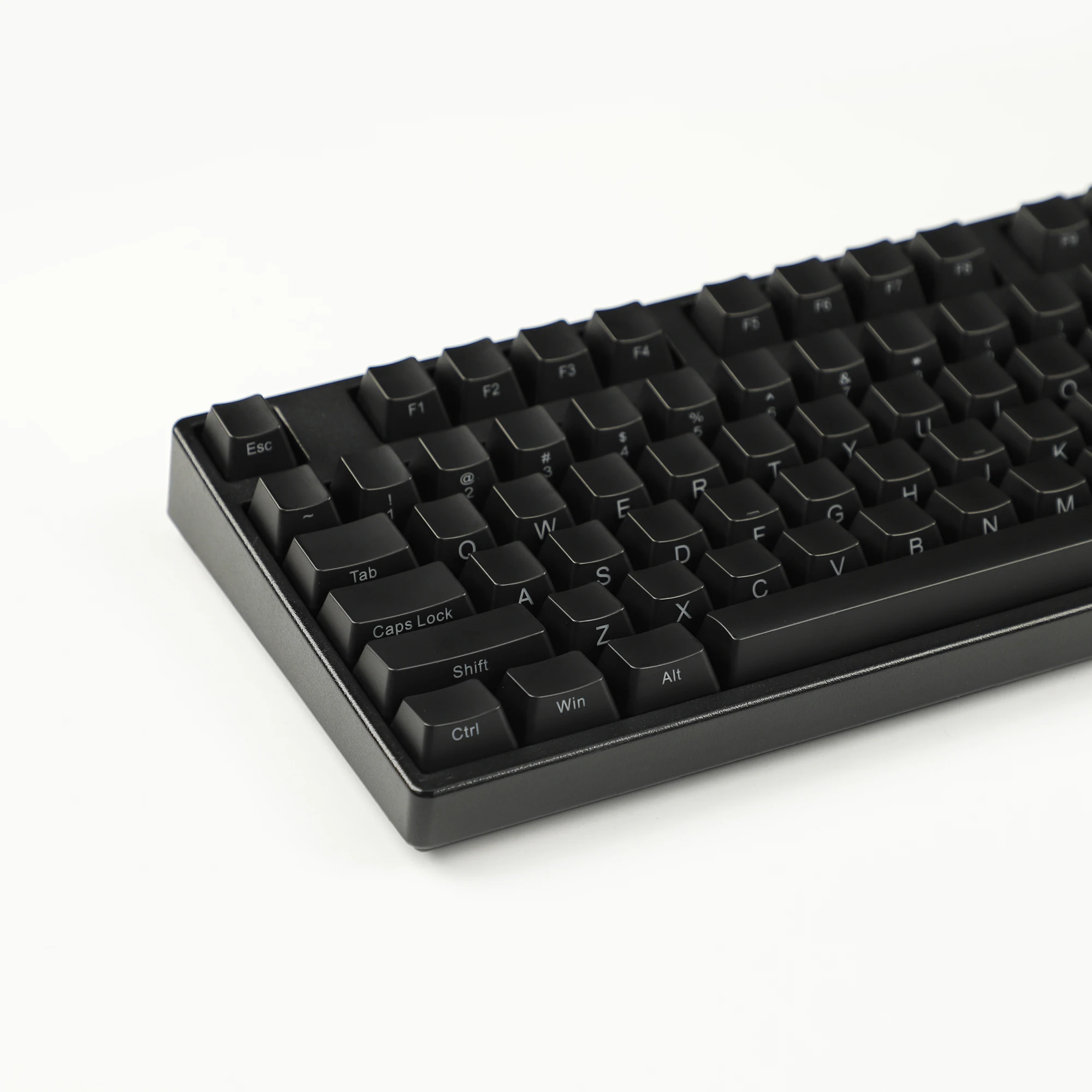 Ymdk 104 87 61 Abs Lado-iluminado Backlit Keycap Preto Conjunto Perfil Oem para mx Teclado Mecânico - Imagem 6