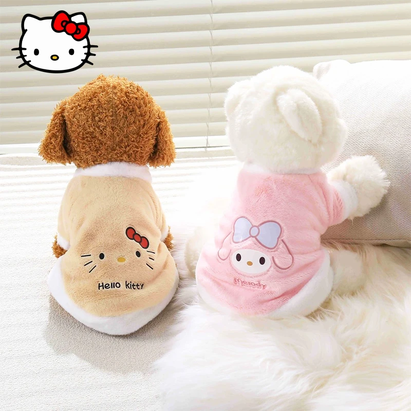 Set Felpa E Pantaloni Hello Kitty Per Bambina – Ufficiale Sanrio, Tuta Rossa Morbida, Taglie 4-12 Anni - 2