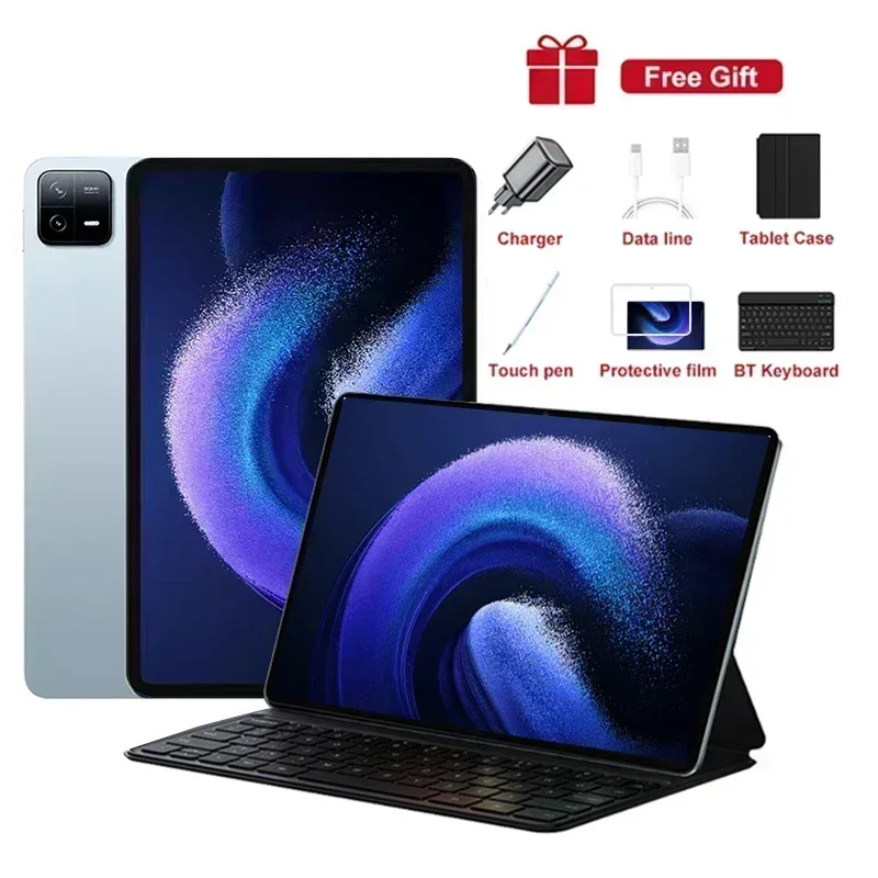 thumbnail image 1 of Tableta PC Pad 6 Pro Snapdragon 888 10000mAh versión global 2024 original Android 13 RAM 16GB ROM 1TB 5G HD 4K Pantalla WIFI Mi, 1 of 5