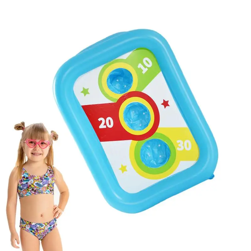 

Throwing Toys For Pool Floating Inflatable Portable Throwing Ball Toys Exciting Pool Fun Toys Interesting Creative