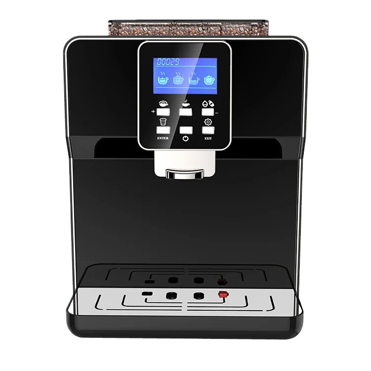 

Бытовая офисная кофемашина для приготовления эспрессо, зерна для чашек, кофемашина для приготовления кофе для дома, легкая в эксплуатации, 3,5 дюйма, A6, нефирменная кофемашина 1 Вт