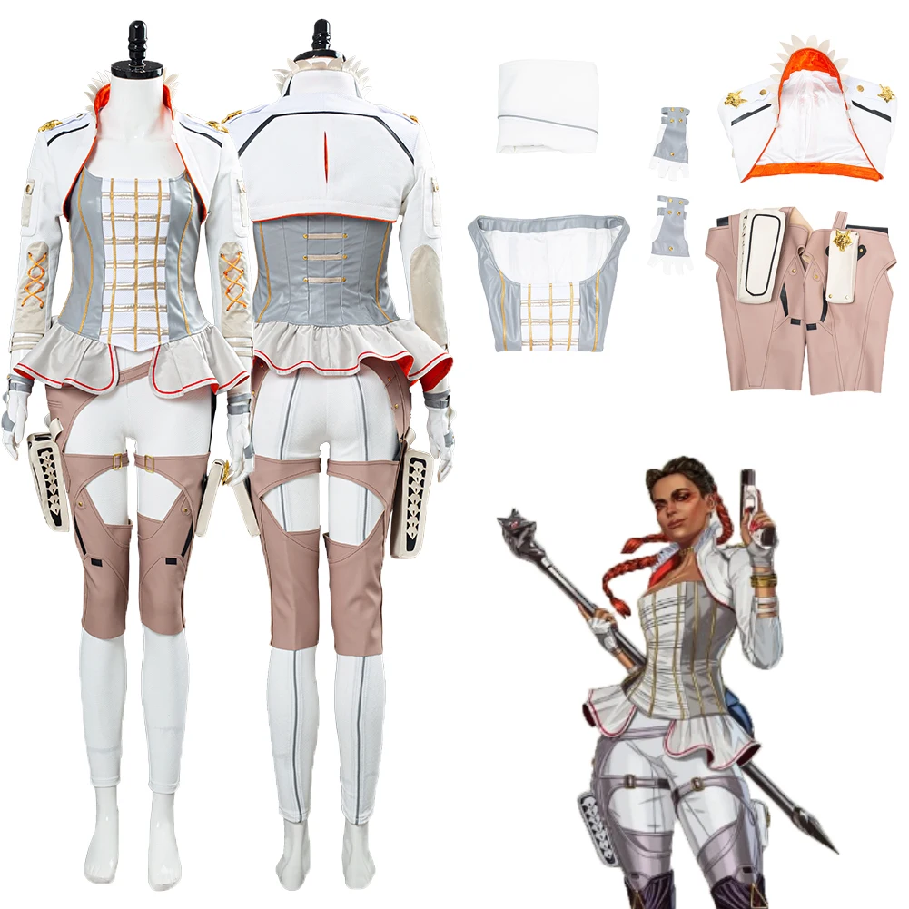

Игра Cos Loba костюмы для косплея фантазия Топы Брюки аксессуары фантазия Хэллоуин карнавал костюм для взрослых девушек ролевые игры