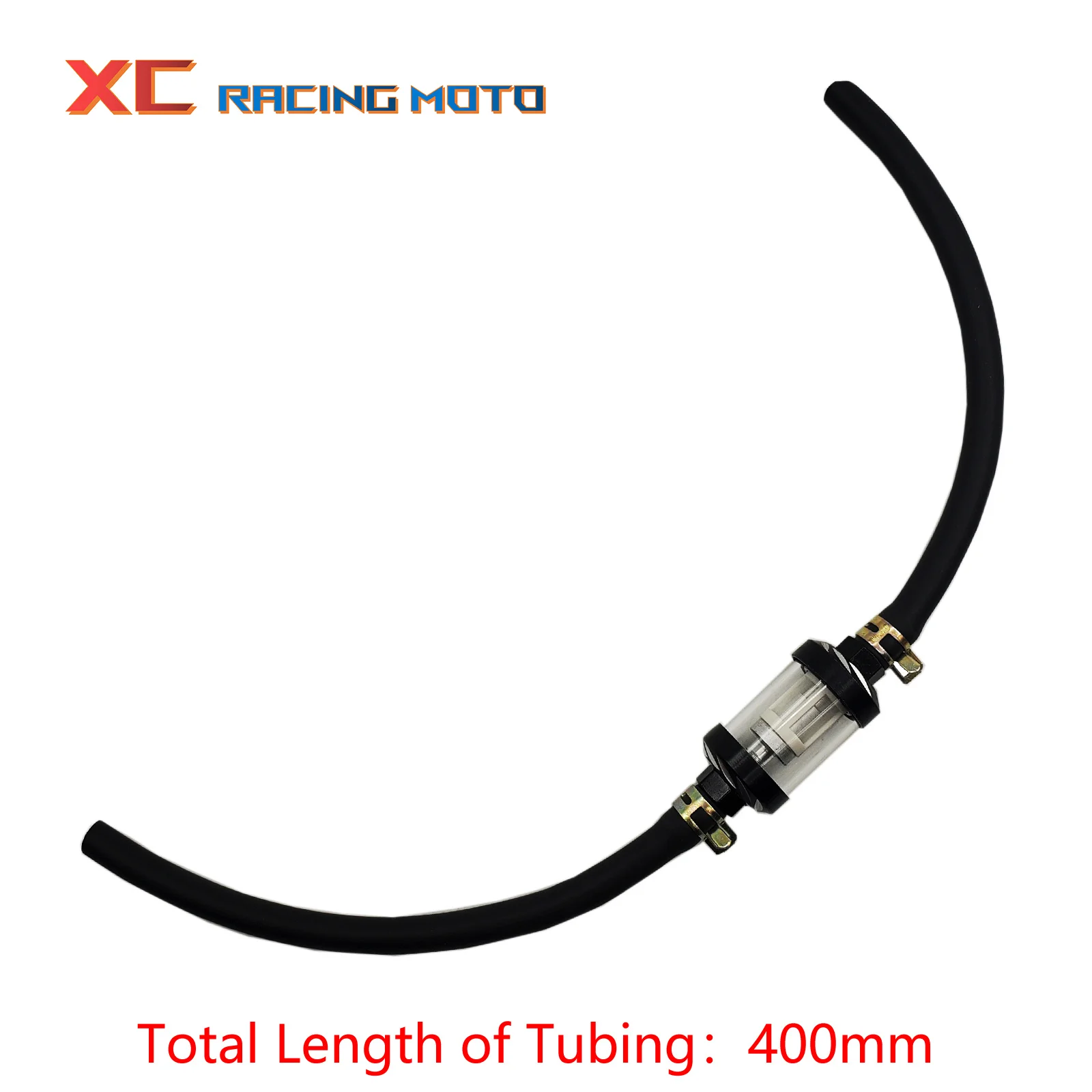 8mm Motorcycle ATV Fuel Gas Oil Tube Glass Fuel Filter Motorbike Dirt Hose Line Petrol Pipe For KTM Yamaha Honda kawasaki Suzuki