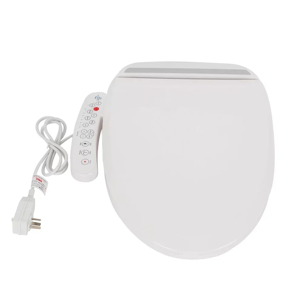 Bidet Toilet Seat with Adjustable Water Temperature Electric Smart Automatic Deodorization Elongated Heater 110V Smart Toilet 2