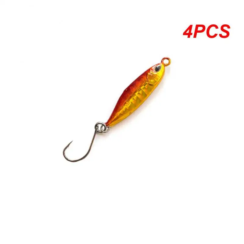 4 Pz Luya-Micro Placa De Hierro Pequeina, 3.5G,5,8G, 10.8G, Anzamiento A Tierra, Boca De Caballo, Ojos Verdes, Rojos Y Boca