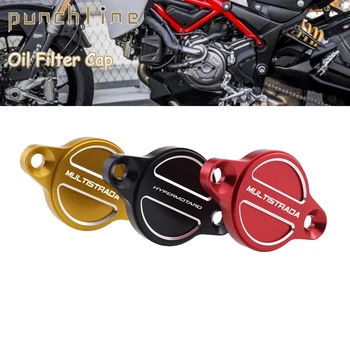 Fit Multistrada 950 Per Multistrada 1200 DVT 1100 1100S 1000 DS 620 Hyperstrada 939 Tappo Filtro Olio Copertura Decorativa Protettiva
