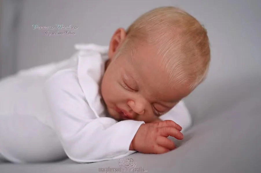 【start shipping】FBBD 23inch Reborn baby doll Sterling By Dawn Mcleod Unpainted Kits Fresh Color LifeLike DIY Parts