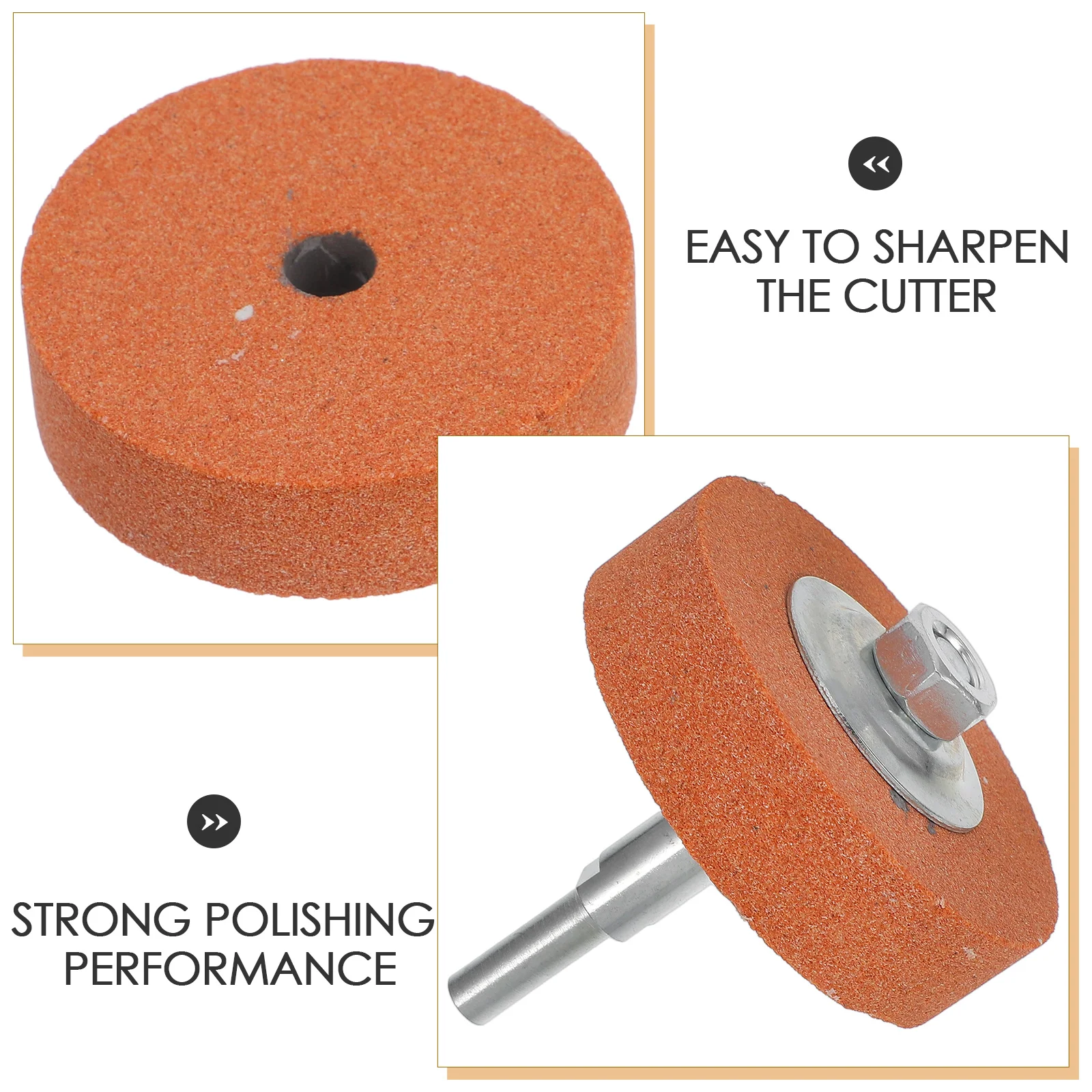 Electric Drill Sand Wheel for Metal Polishing Deburring Craft Stone Grinding Machine Accessory Set Random for drill