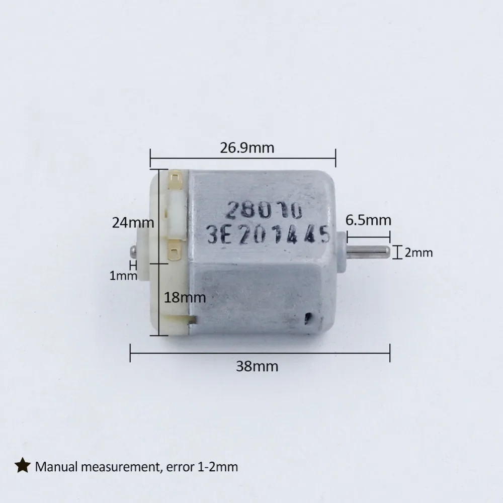 AZGIANT 6 5 мм 260 микро мини двигателей 12V угольные щетки Мотор FC260SA-10300 | Автомобили и