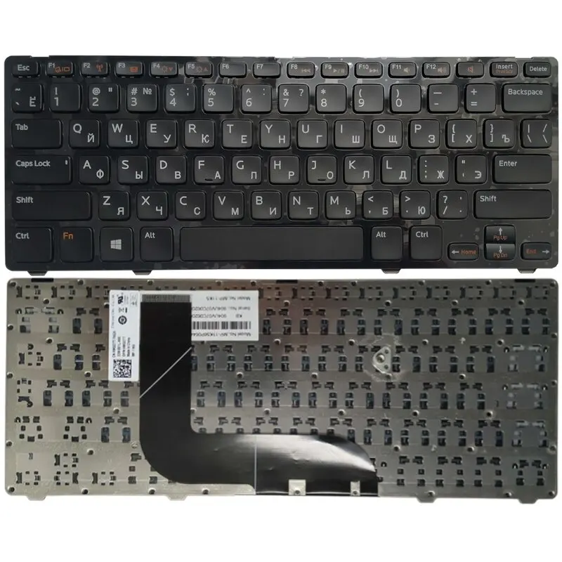 Neue portugiesische/us/russische/französische/brasilia nische Tastatur für Dell Inspiron 5323 14z-5423 14z 1618l 13z-vostro v3360