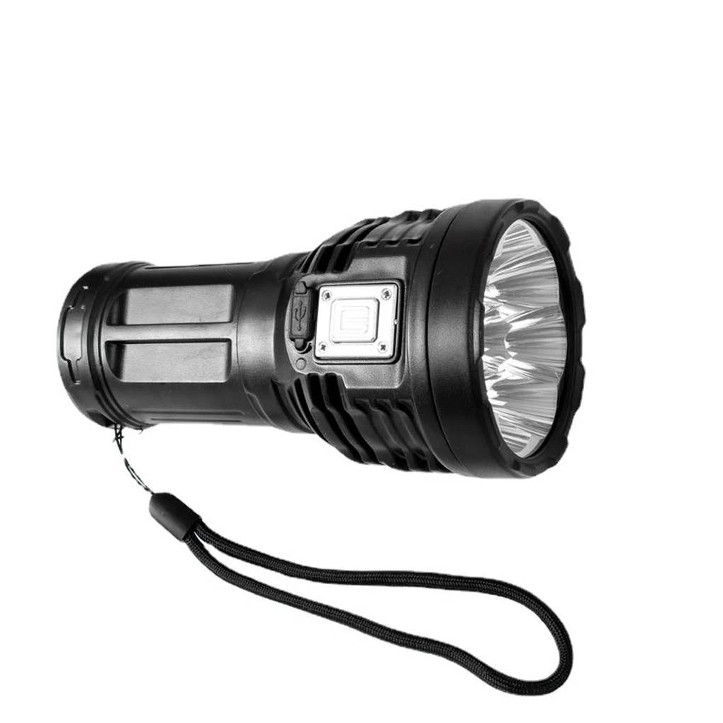 

Flashlight Waterproof Durable Fast Charge Large Capacity Battery 4 Modes Torch Light USB Rechargeable Outdoor Lighting Hiking