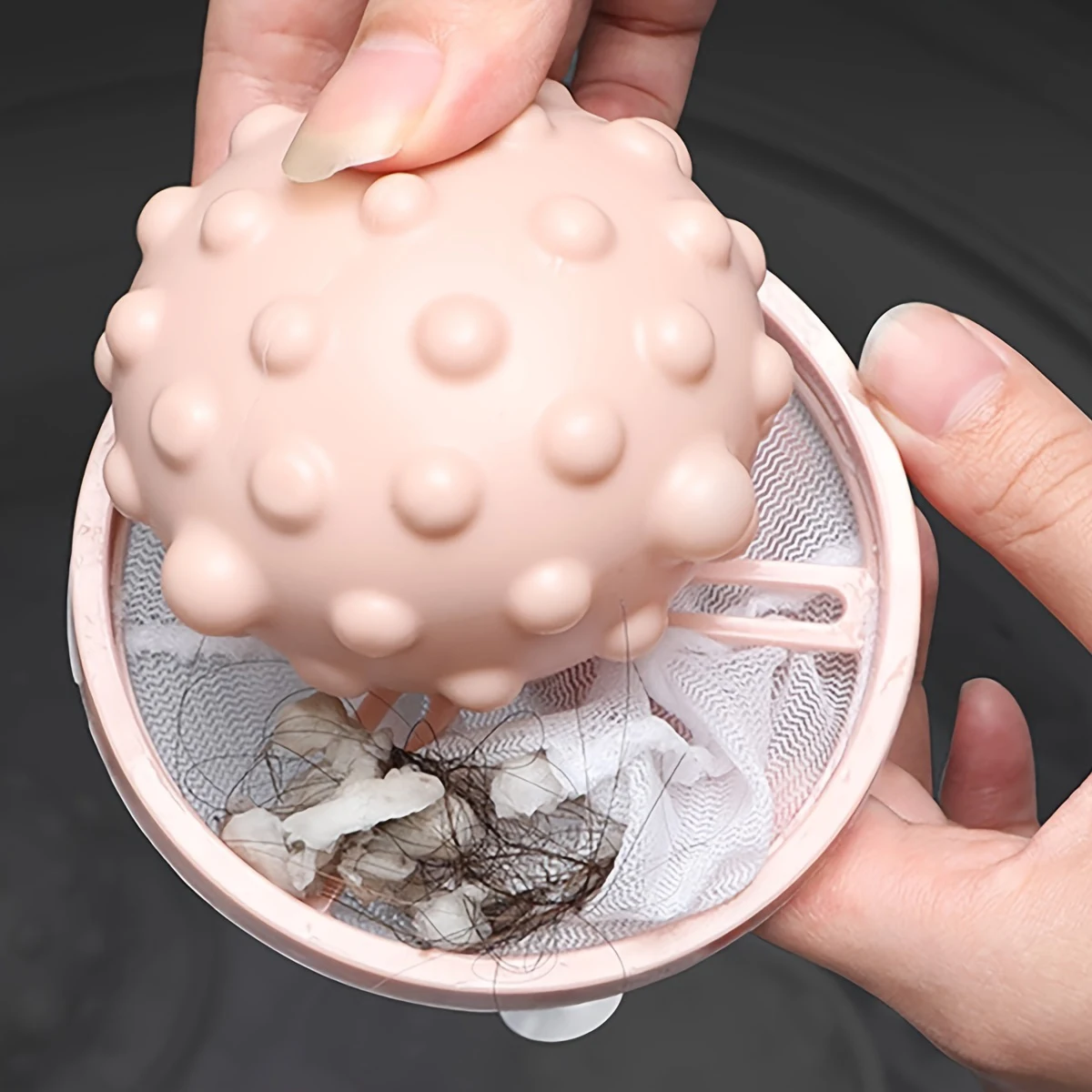 1pc-Washing Machine Filter Mesh Bag, Household Sticky Hair Artifact, Adsorption Hair Remover Filter