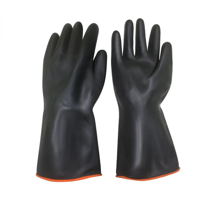 Cleaning Gloves Latex Glove Safety Rubber Gloves Chemical Resistant Acid Resistant Latex Gloves Men Woman Home Kitchen Tools 10 disposable synthetic gloves food grade rubber latex durable gloves for kitchen oil resistant lab beauty salon