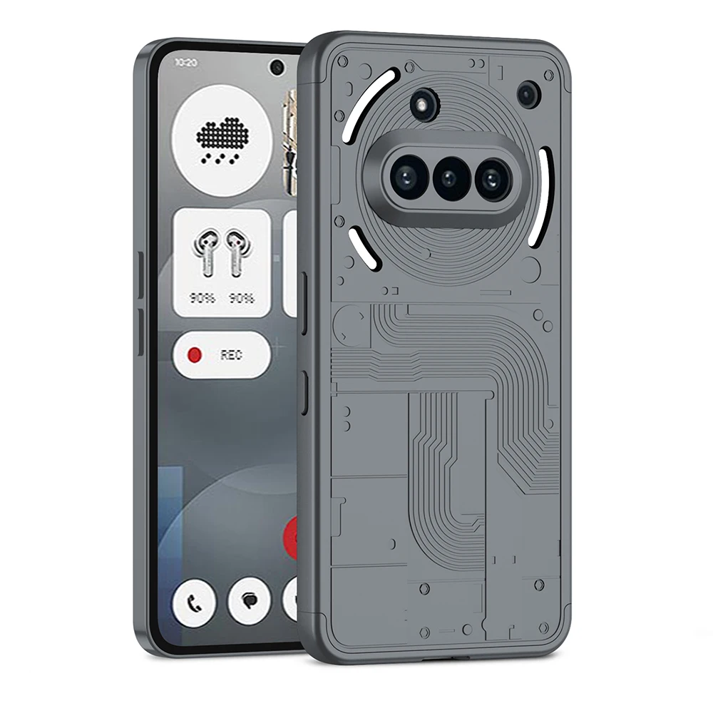 Premium Shockproof Matte Phone Case – Durable 3-in-1 PC Protection Cover