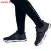 Santic Casual Mountain Bike Shoes Fits SPD Pedal Men's Cycling Shoes Rubber Sole 3D Mesh Fabric Multi-purpose Running Sneakers 3