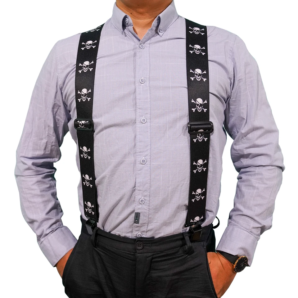 Bretelle Regolabili Y-back Per Uomo – Eleganti, Con Clip Robuste, In Tessuto Di Qualità, Per Occasioni Formali E Quotidiane - 3