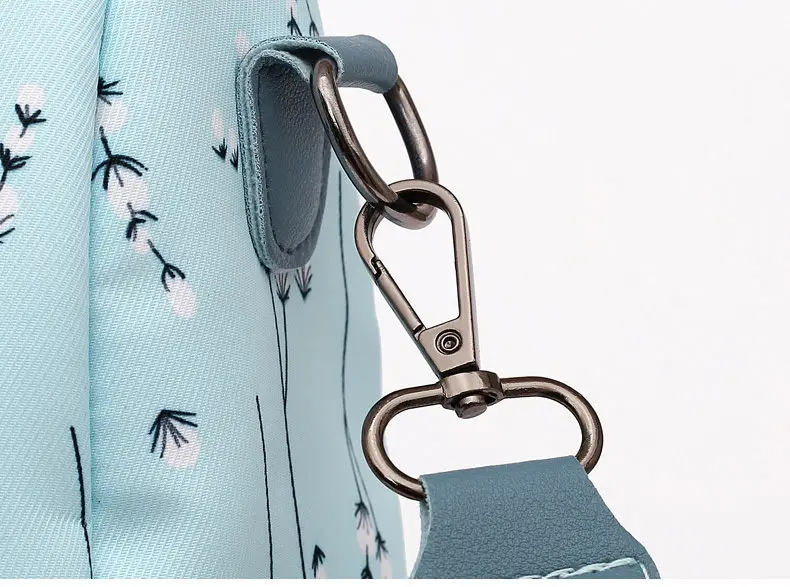 Fashion Flower Print Women Backpack Female Anti-theft Backpacks Casual Ladies School Bag High Quality Large Capacity Backpack