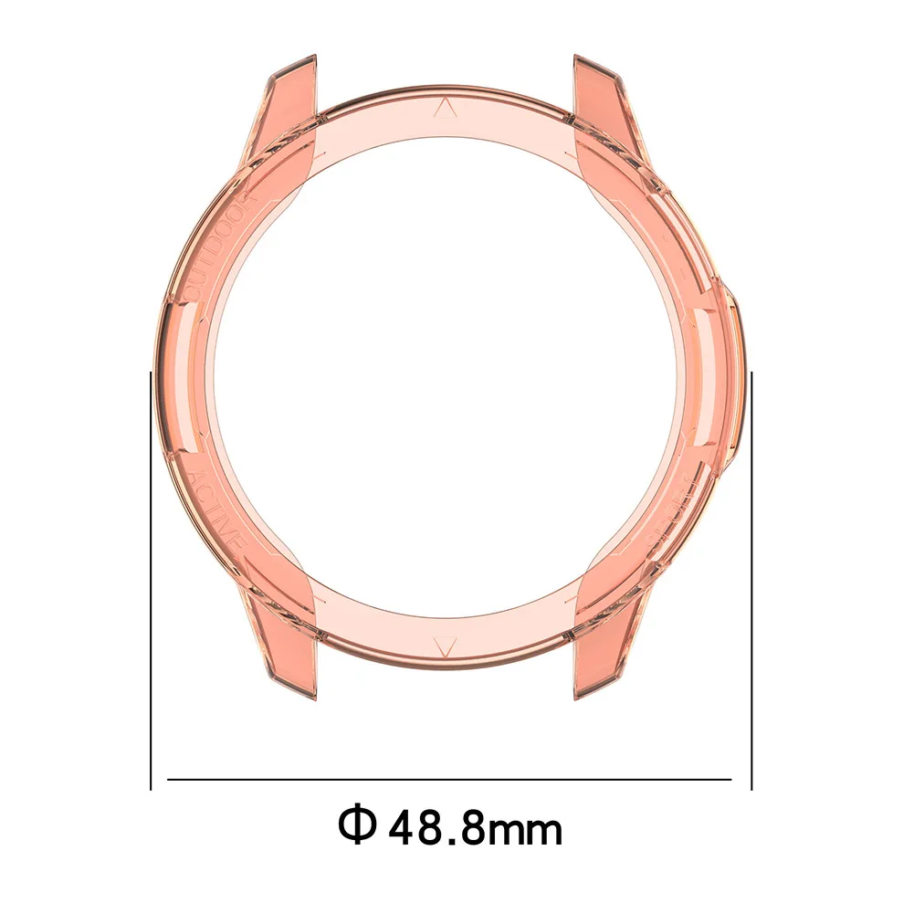 Transparent Soft Protective Watch Case Cover Film Bumper Shell