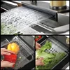 Kitchen Sink Feiyu Waterfall Sink 304 Stainless Steel Black Sink with Cup Washer And Knife Holder Kitchen Household Washbasin 4