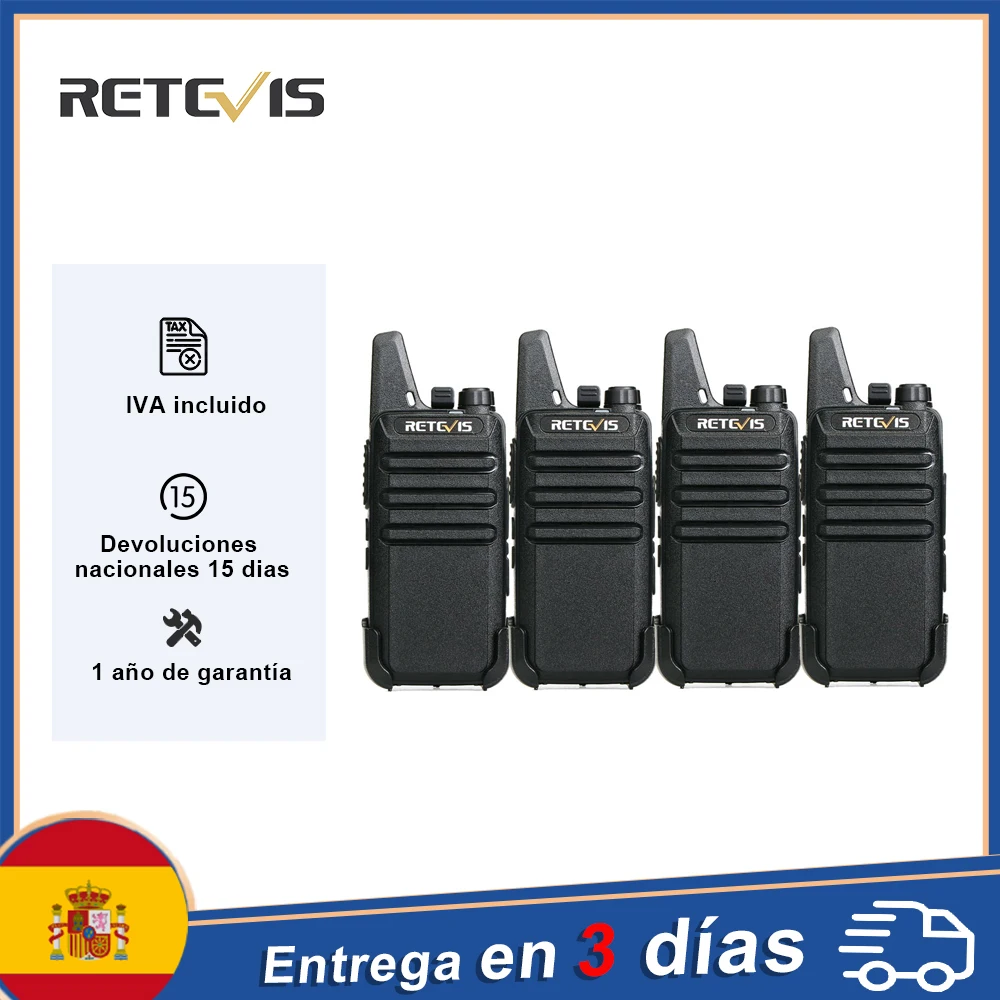 Retevis RT622 Walkie Talkie Walkie Talkie Professionali Con - Foto 12