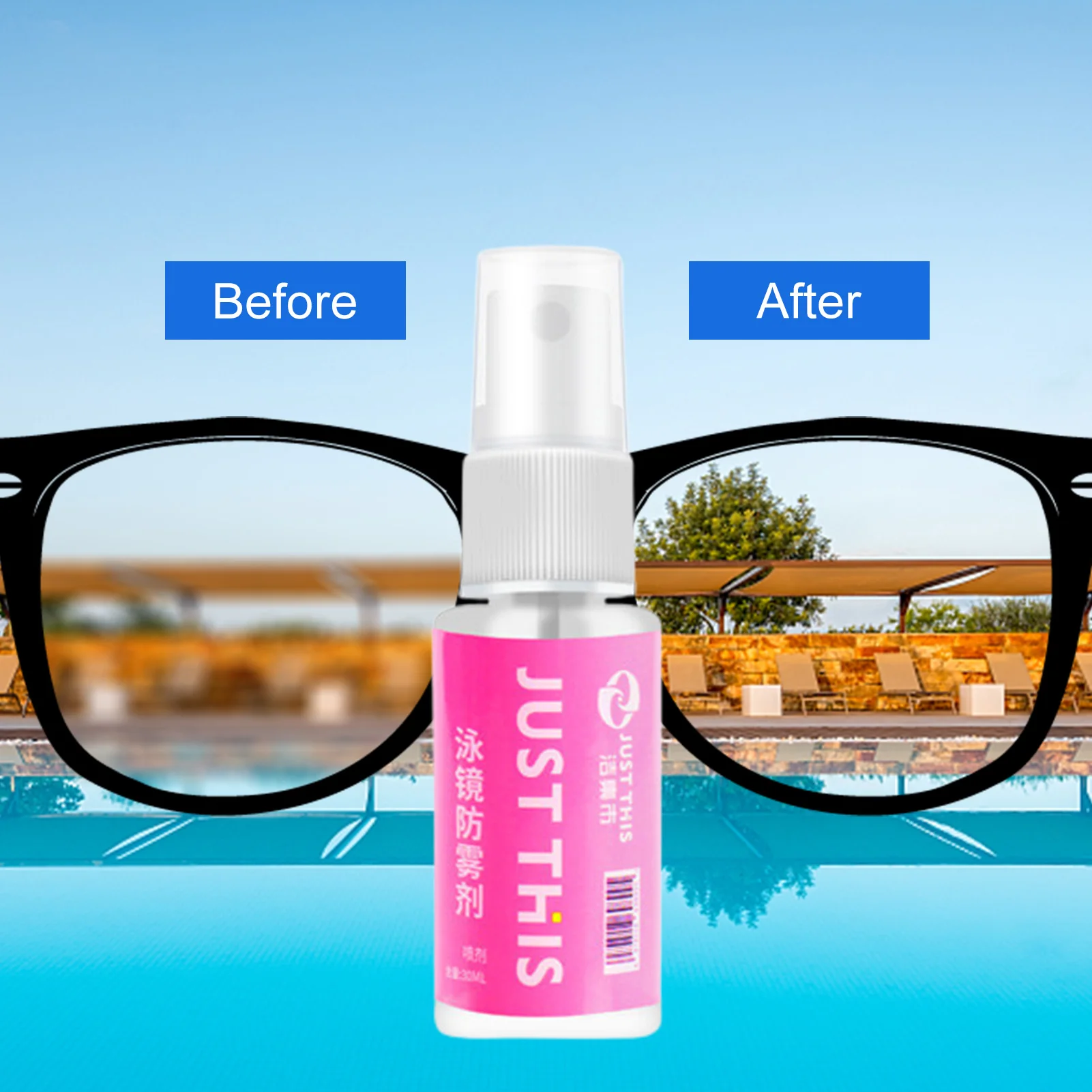 Anti Fog Sprays Glasses Cleaning Defogger Sprays Reusable Cleaning