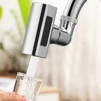 Small Flying Rain Faucet Kitchen Vegetable Washing Shower Faucet Four-speed Rotating Dishwashing Spout Faucet Waterfall Aerator 3