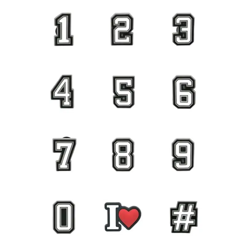 12pcs Number