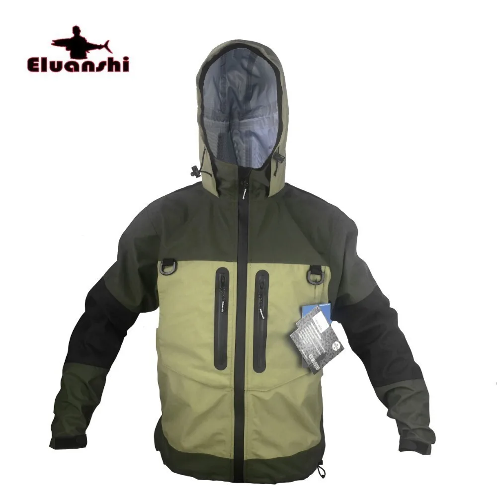フィッシングジャケット ウェーディングジャケット 上着 迷彩 防水服 通気性 機能性 軽量 レジャー アウトドア q2540 Sdd49d390d4fc46a99dafa30d988f9