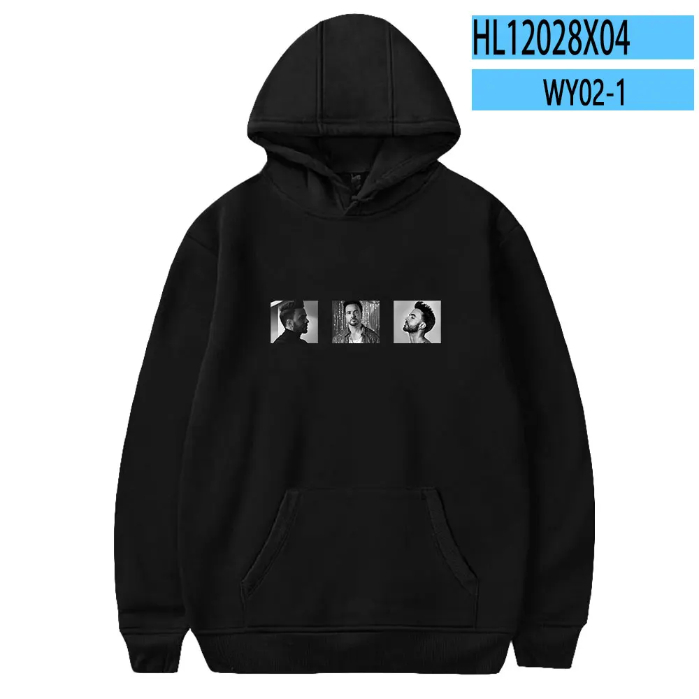 Sudadera con capucha de Luis Fonsi Merch para hombre y mujer, nuevo álbum, estilo callejero, moda, sudadera de cantante, sudaderas de manga larga