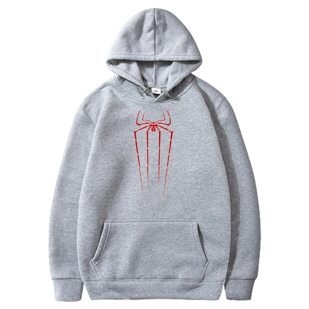 

Autumn and Winter Outdoor Leisure Sports Adult Men's Top American Cool Spider 2D Printed Multicolor Hoodie