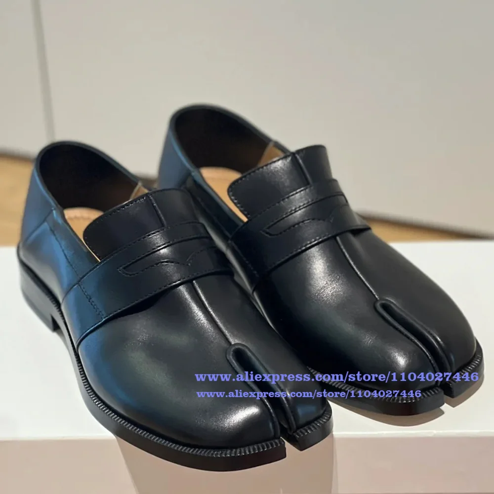 Men's Casual Shoes Tabi Split Toe Slip-on Loafers Soft Leather Soft Soles casual shoes,casual sneakers,leather shoes,fashion sneakers