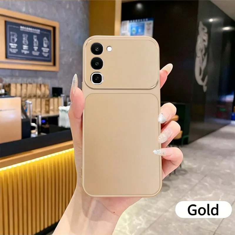 Shockproof Liquid Silicone Phone Case - Soft TPU Bumper Back Cover