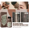 Eyebrow Powder Hairline Shadow Powder Eyebrow Stencil Kit Modified Hair Edge Filled Forehead Waterproof Long Lasting Cosmetics 5