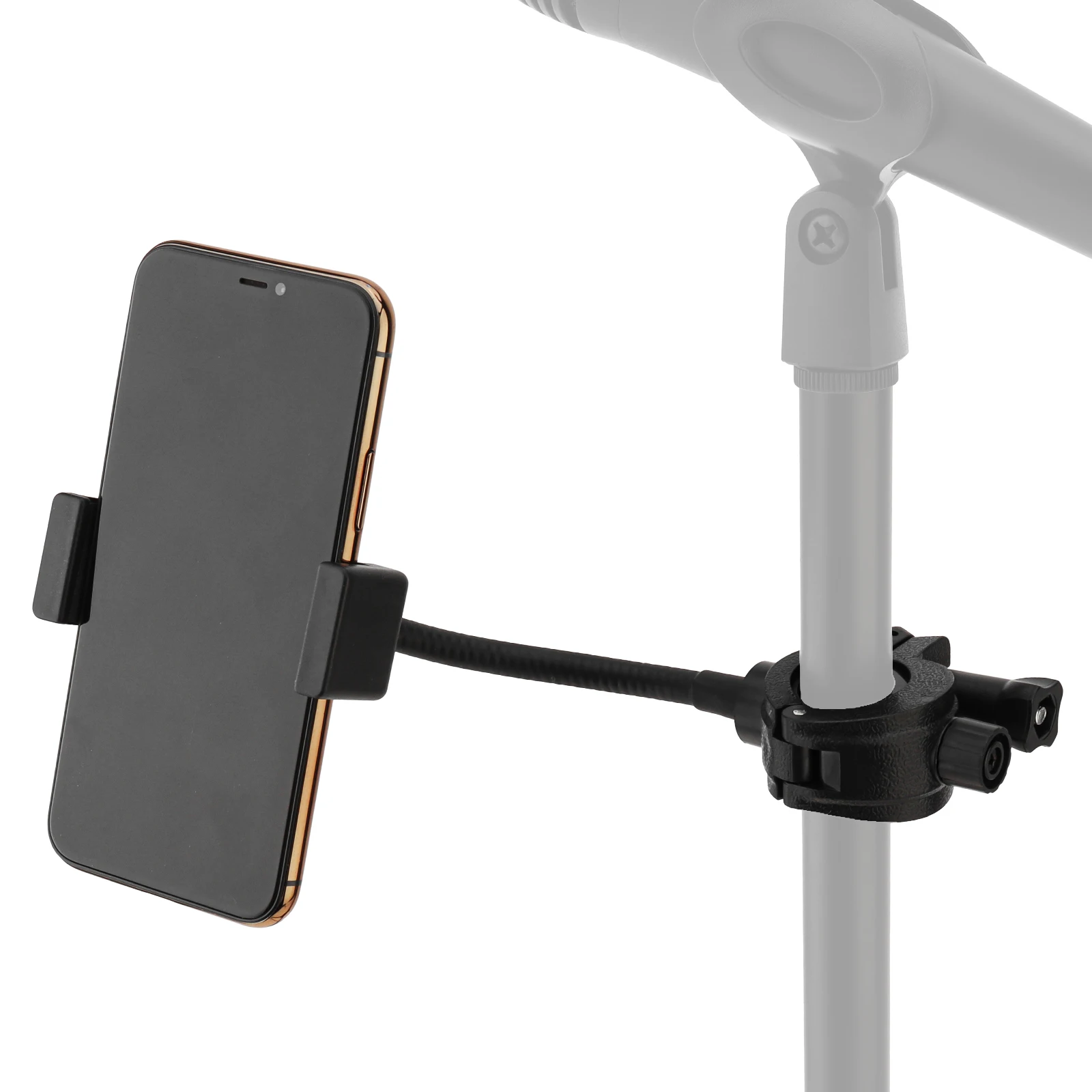 Flexible Phone Holder Mic Stand for Microphones Stand All Smartphones Adjustable