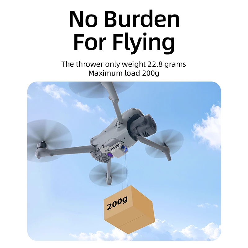 Lanceur de drone avec télécommande pour DJI Air 3S - 200g