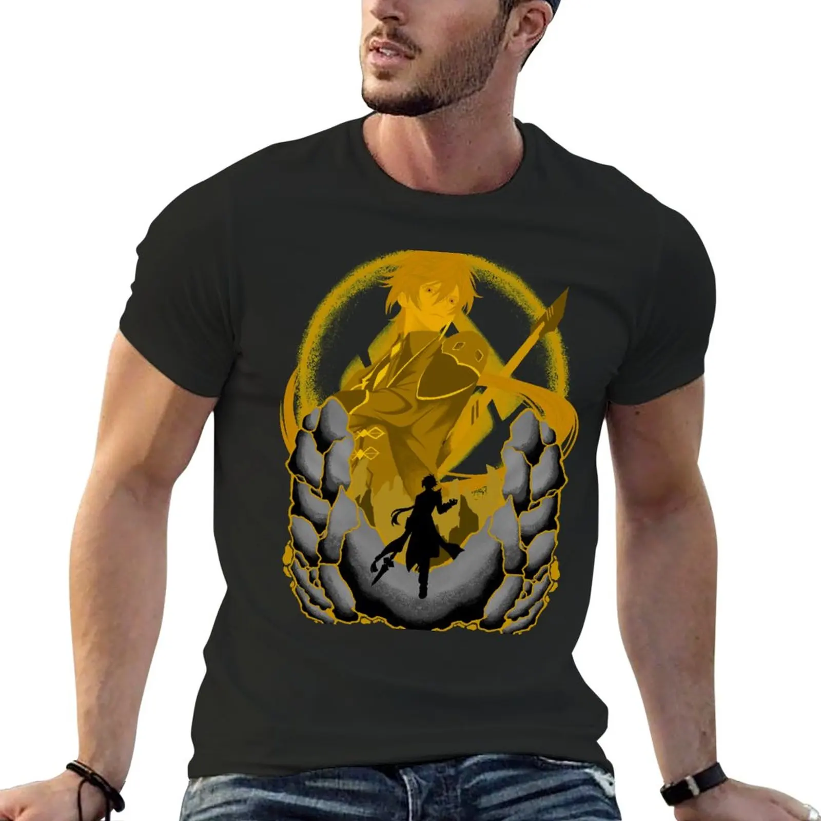 

GENSHIN IMPACT ZHONG LI DARKSPACE T-Shirt Aesthetic clothing funny t shirts t shirts for men graphic