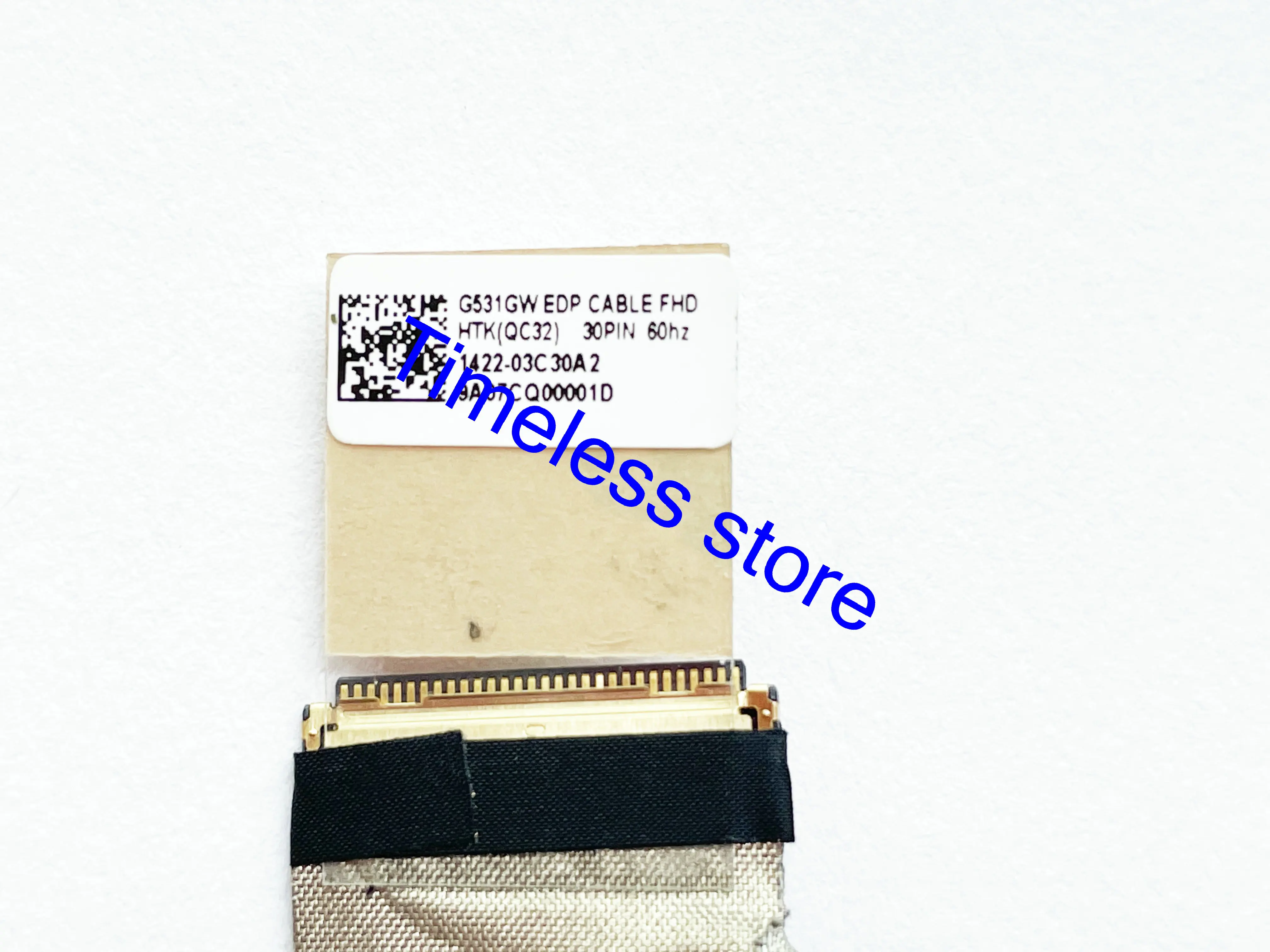 Original para Asus G531gw Led Lcd Lvds Cabo 142203c30a2 30pin Novo - Imagem 3