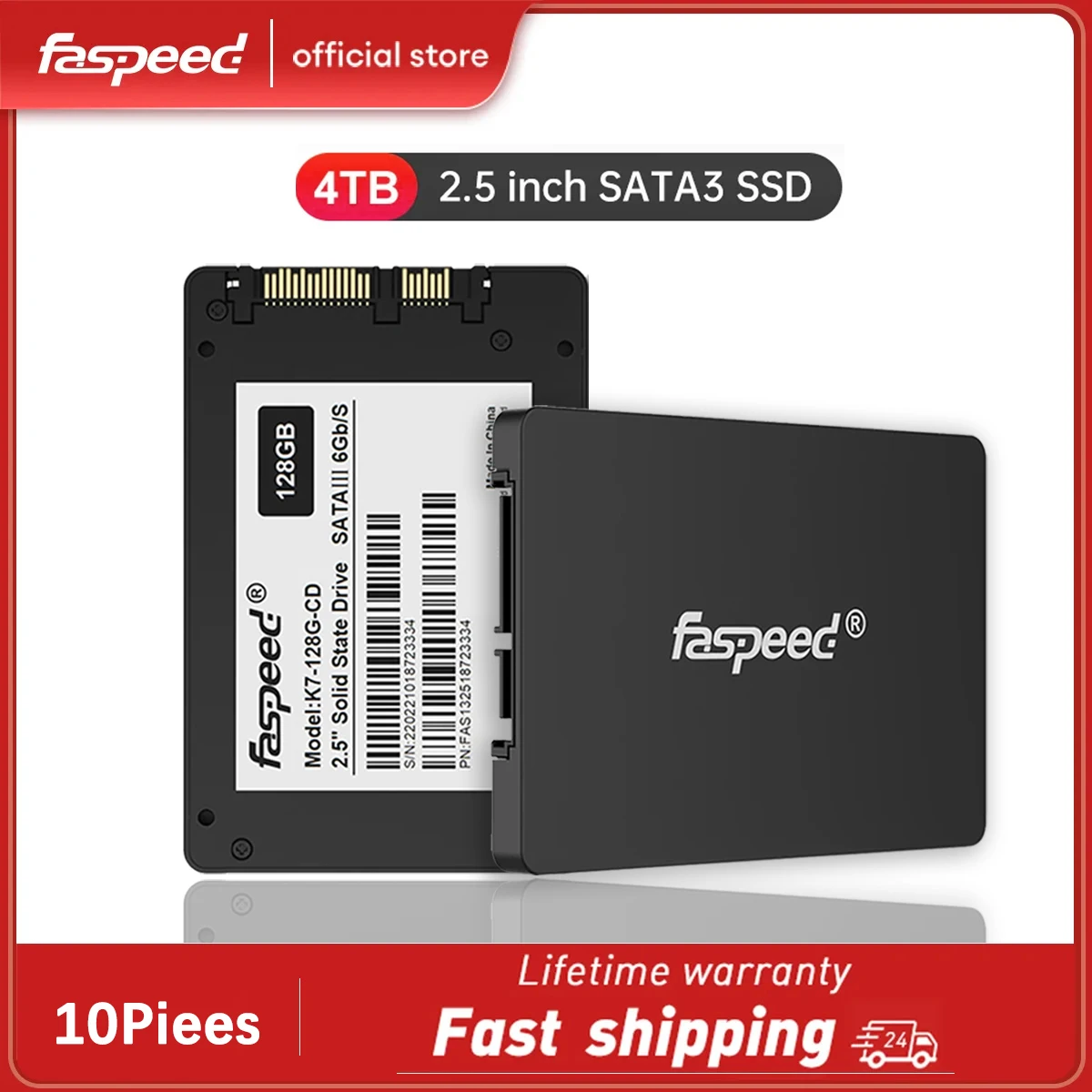 

10PCS SSD 2TB Hard Drive 2.5 Sata3 2 TB 120GB 240GB 128GB 256GB 480GB Solid State Drive Disk 512GB 120GB 1TB For Laptop Desktop