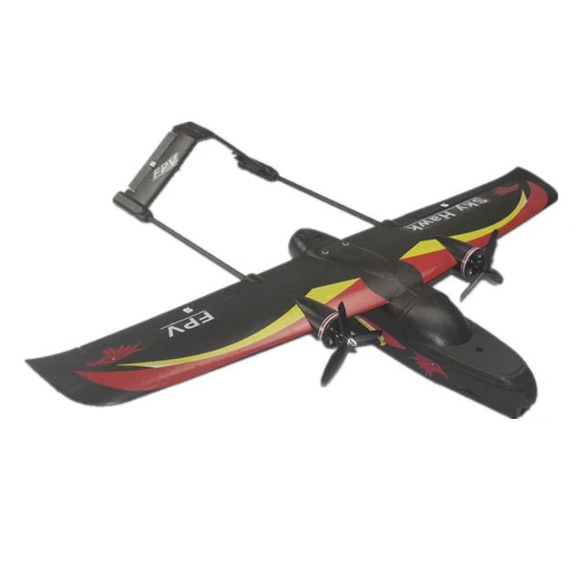 SKY HAWK V2 Double Vertical Tail Double Motor Front Pull Version FPV RC Aircraft Fixed Wing Model Remote Controlled Adult Toy 6