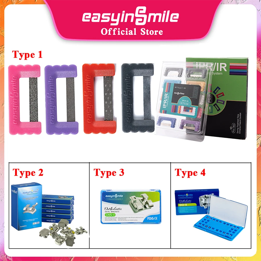 

EASYINSMILE Orthodontic Interproximal Reduction Strips Dental IPR Strips Tooth Enamel Reduce Saw Orthodontic Polish Material Use