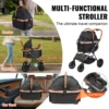 66 lbs Pet Stroller/carrier for Small to Medium Dogs 5