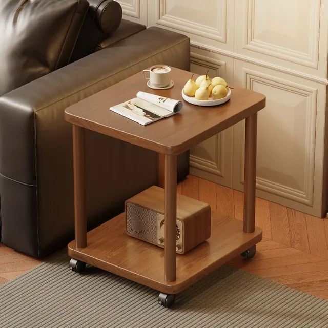 Petite table amovible pour la maison, canapé, table d'appoint, maison de location, petite table basse, salon, simple, petite table carrée 1
