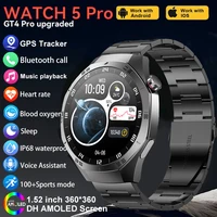 360*360 AMOLED HD Screen holiday gifts 2025 Smartwatch Men's Women BT Call GPS NFC Compass Heart Rate Sports Fitness Smart Watch