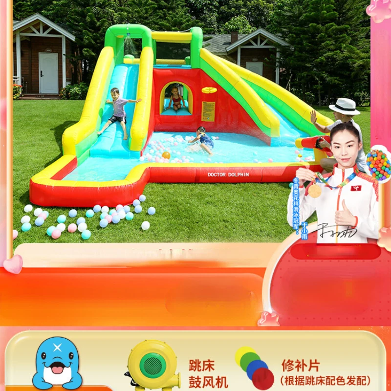 

Inflatable Castle Home Indoor and Outdoor Slide Ball Pool Drilling Hole Water Trampoline Toy