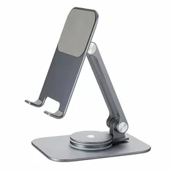 Sleek Metal Anti - Slip Tablet Stand and Holder (GRAY)